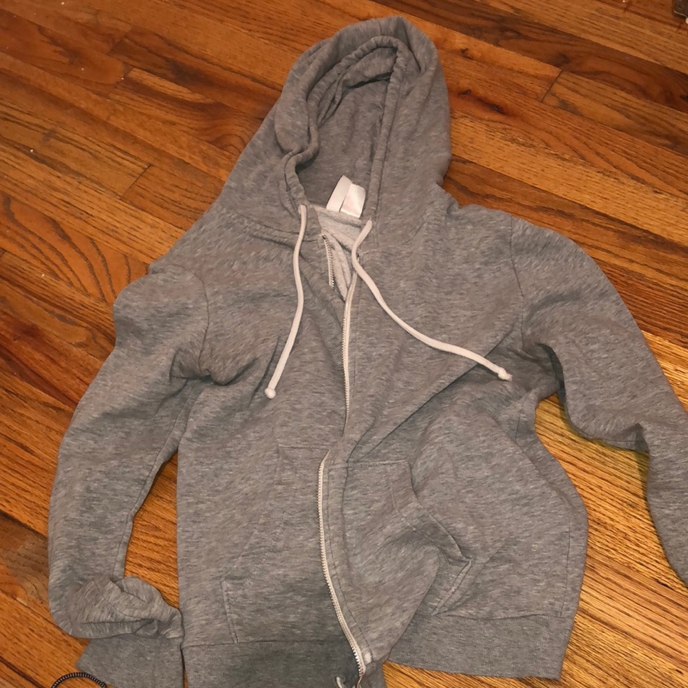 Gray hoodie